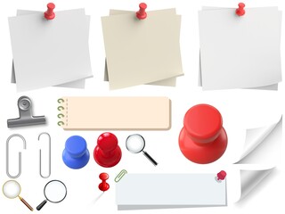 Blank white polaroid instant photo frame pinned with a red pushpin thumbtack. Isolated on transparent background, png