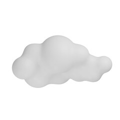 3d cloud computing concept