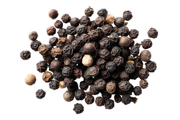 A cluster of peppercorns