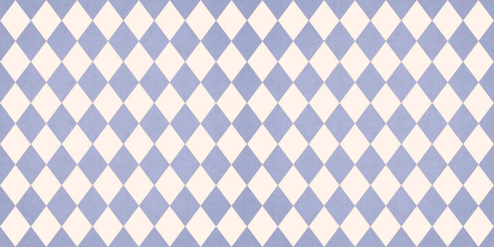 Vintage pastel blue and cream  argyle seamless pattern . Sparkling pointillism texture . 