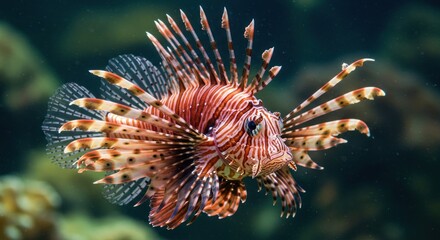 Lionfish in Aquarium