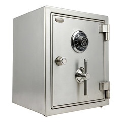 Home Safe Icon Isolated on White for Security Lock Protection and Banking Design Concepts
