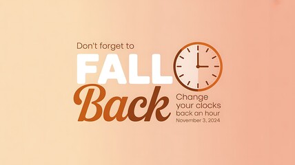 Photo of dont forget to fall back change your clocks back one hour on november 4, 2014, with this vintage clock graphic