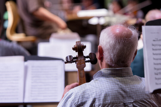 Behind the String Section