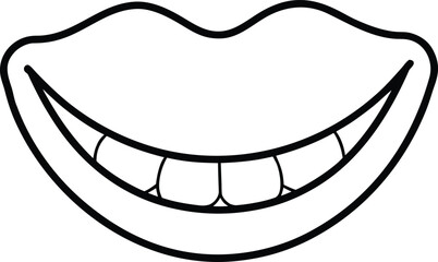 Mouth Guard Flat Lay Dental Protection Medical Accessory on White Background Vector Illustration