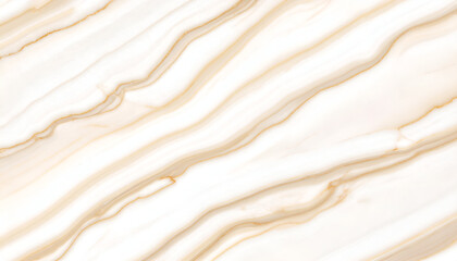 White and Gold Marble Texture with Swirling Veins