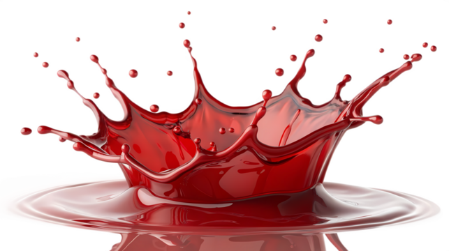 red wine splash - Powered by Adobe