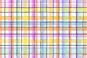 Colorful groovy checker line seamless pattern paper design for creative projects, ideal for stationery and craft activities