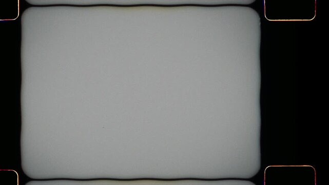 Standard Old 16mm Vintage Film Sprocket Frame Mattes Seamless 4K Video Background Looping Overlay Effect