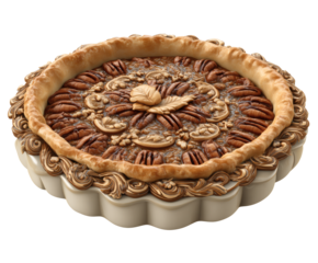 This delectable pecan pie is the perfect dessert for any celebration or gathering.