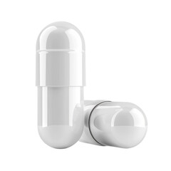 Glossy medicine capsules, pharmaceutical product, healthcare and wellness