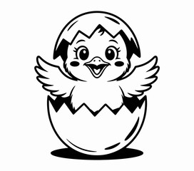 easter egg cartoon