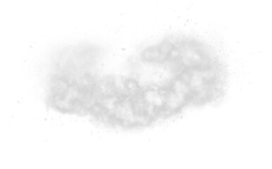 A soft white dust cloud drifts through the air, illuminated by tiny glowing particles.