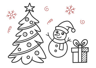 Black Christmas Icons Stock Illustrations. christmas vector.christmas bundle vectore 