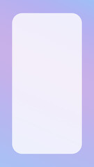 Minimal Rounded Frame Background for Instagram Story Template