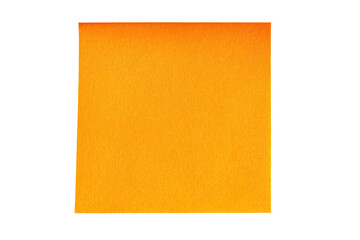 Solid orange rectangular shape, slightly textured, with visible film edge artifacts