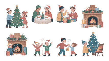 Christmas Celebrations Family Moments Around the Holiday Season