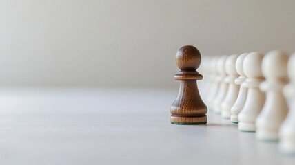 The leadership of chess pieces, the leading way of leadership.