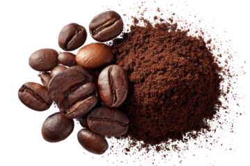 Coffee beans and ground coffee (1)