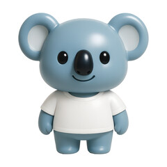 PNG Cute cartoon koala character