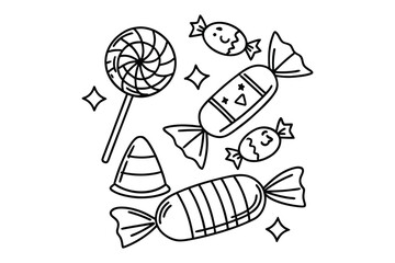 Halloween typography design