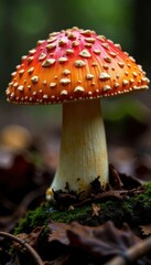 Dense, crowded portabella mushroom gill structure, sharp focus , mycology, brown