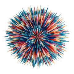 Celebratory Firework Explosion - Transparent PNG