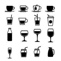 Set of Drinks icons