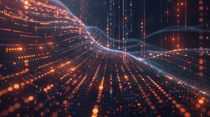 Data Visualization and Network Exploring Computational Digital Data in Action  waves