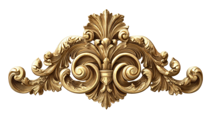 Ornate gold decorative trim (9)