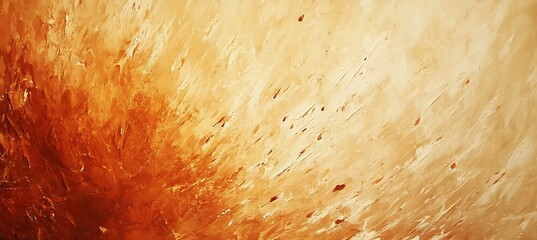 Fototapeta premium Abstract art orange color texture background design graphic bright canvas artistic paint illustration 100 | empty template 
