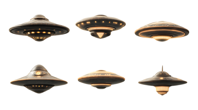 Six Unique UFO Designs A Close Encounter of the Third Kind