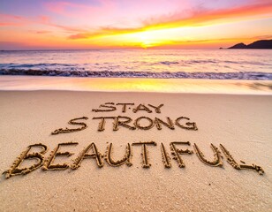 Fototapeta premium Inspirational phrase 