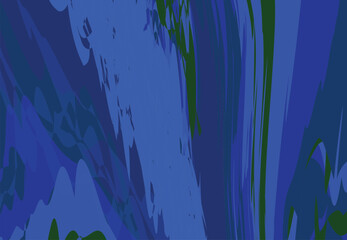 Blue abstract background with shapes