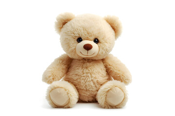 Obraz premium teddy bear isolated on white background, png image 