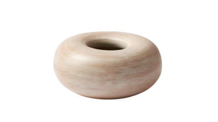 ceramic vase isolated on white