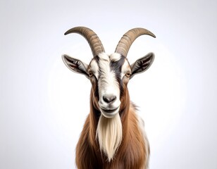 Close-up portrait of a goat