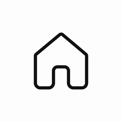 house symbol  icon sign vector