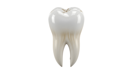 3D Tooth Icon in Dental Healthcare Style