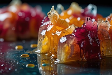 Abstract background colorful decoration 