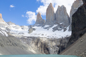 Base Las Torres viewpoint, Torres del Paine, Chile