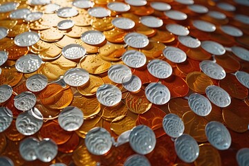 Abstract background white and gold