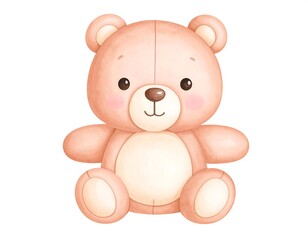 Fototapeta premium Cute teddy bear illustration (1)