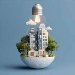 Create an image of a Unique Opportunity in a building plan property Invest in Your Future.