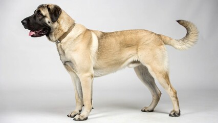 Kangal Shepherd Dog on studio background
