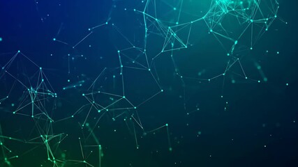 Abstract plexus network structure for scientific visualization and data analysis background - Powered by Adobe