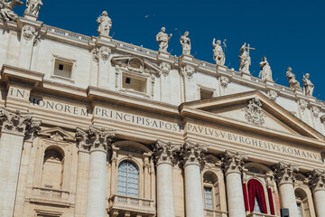Obraz premium St. Peter’s Square in Vatican City, Rome, Italy