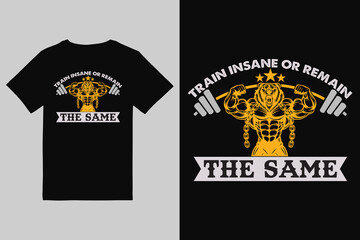 Fitness T Shirt Design