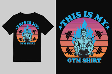 Fitness T Shirt Design