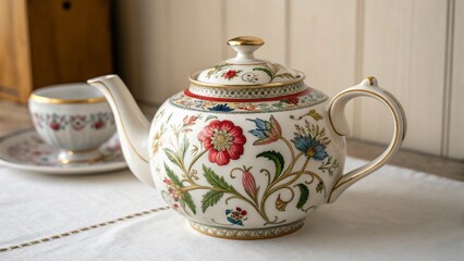 teapot and cup